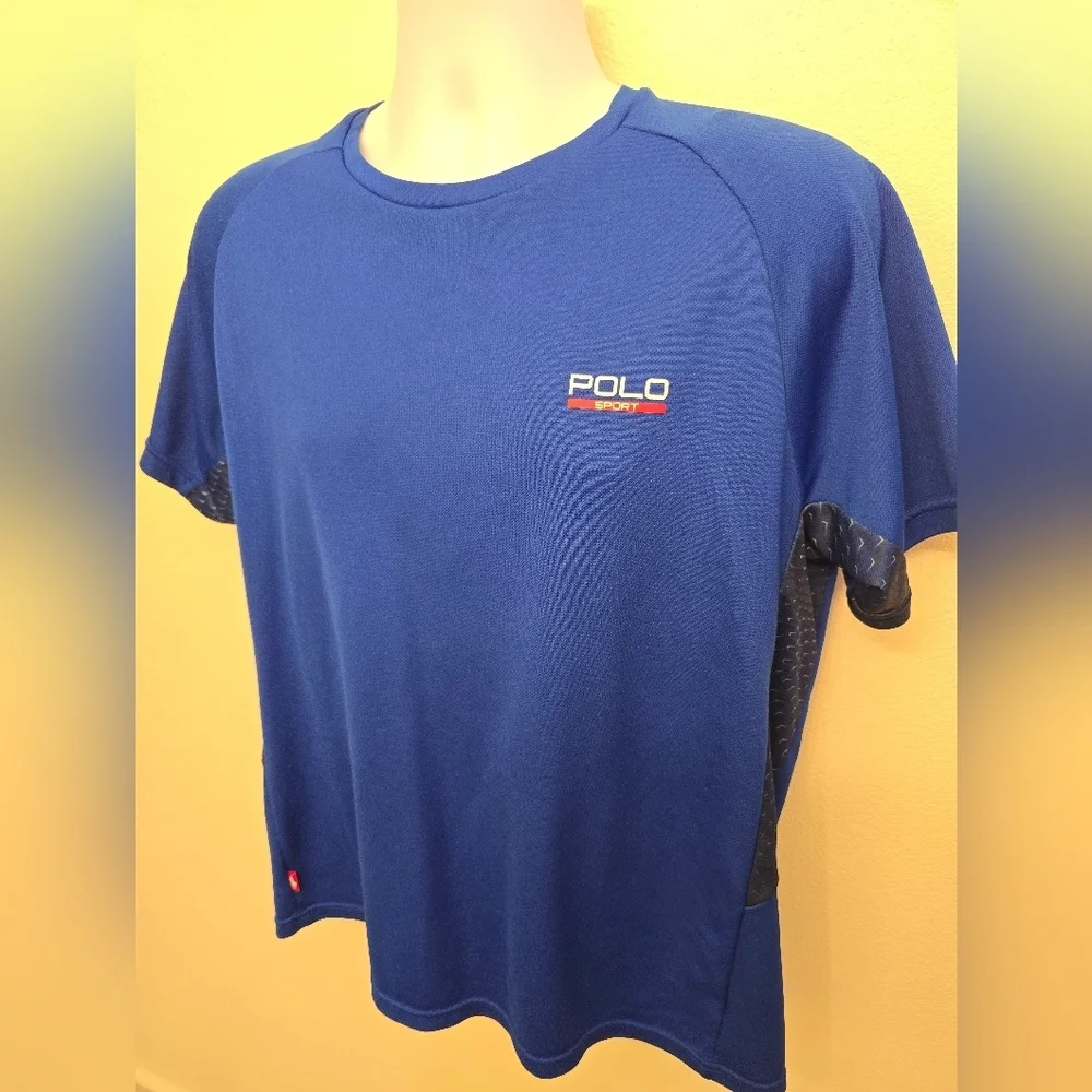 EUC Polo Sport by Ralph Lauren Blue Short Sleeve Tee